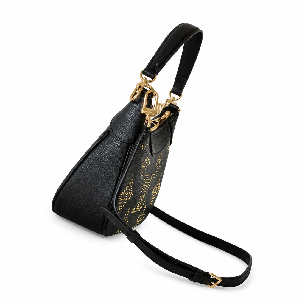 Louis Vuitton Bagatelle — Monogram Empreinte with Gold Stud Embellishment