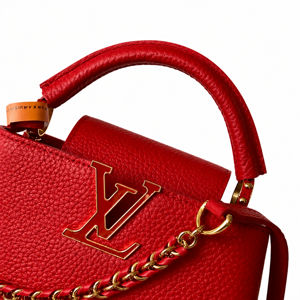 Louis Vuitton Monogram Heritage Baguette Crossbody Bag