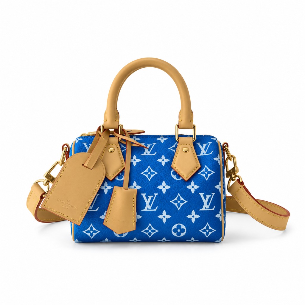 Louis Vuitton Monogram Velours Deep-Body Crossbody Bag