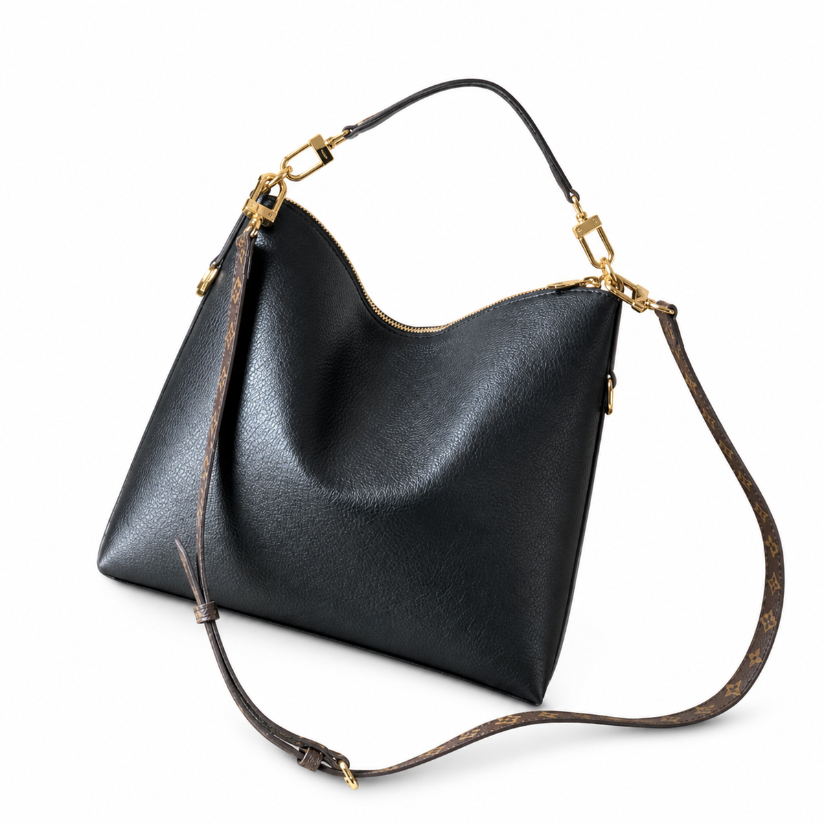 Louis Vuitton Loop Hobo — Monogram Empreinte Leather in Black