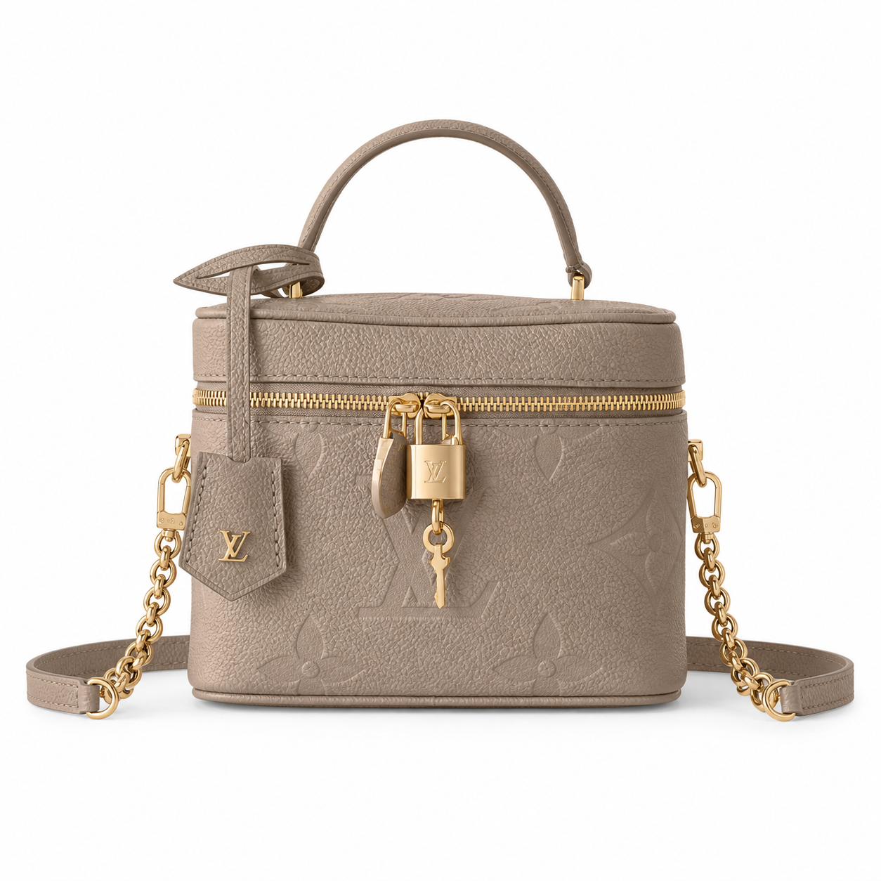 Louis Vuitton Monogram Mini Crossbody Bag With Chain Detail