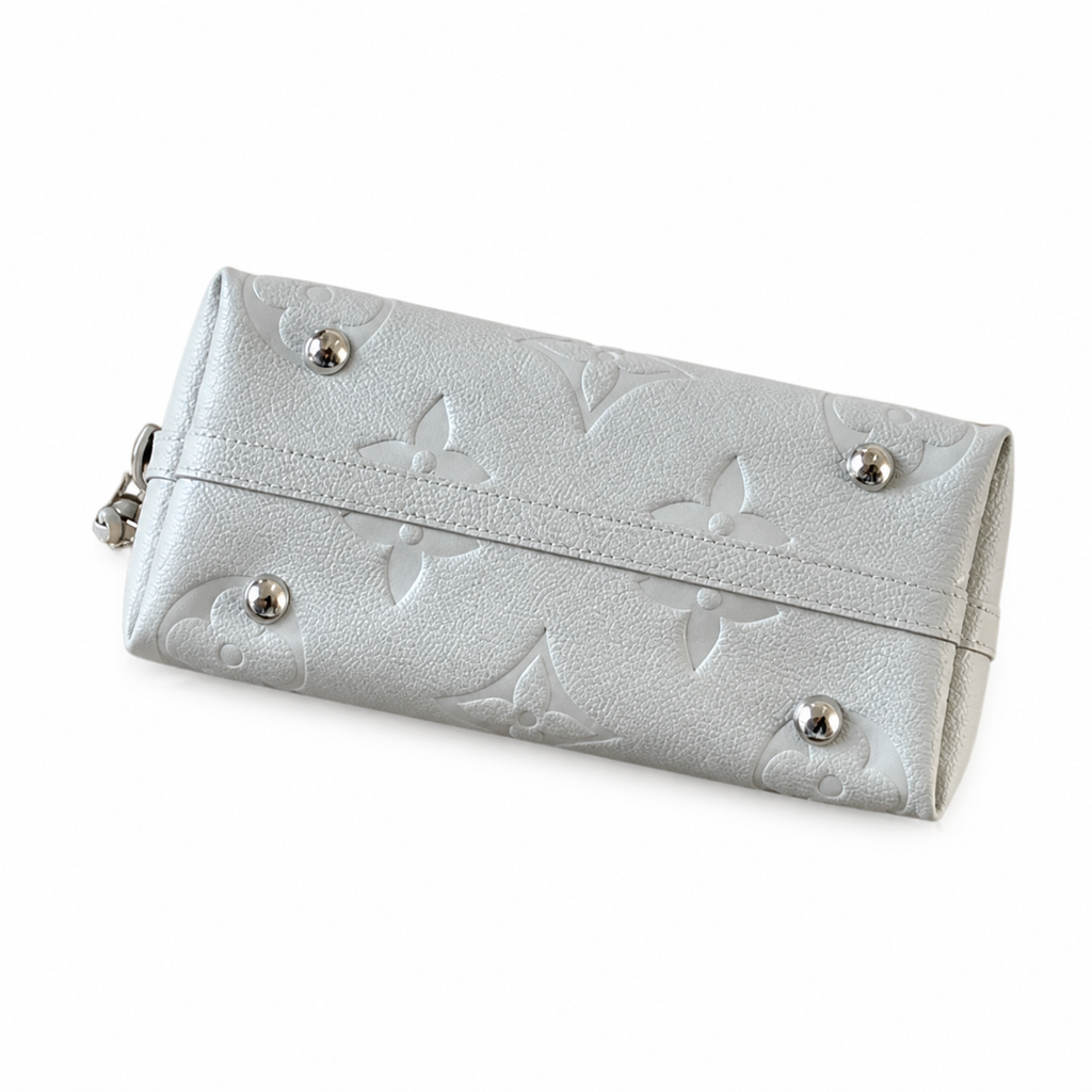 Louis Vuitton CarryAll PM — Giant Monogram Empreinte in Glacier Iridescent