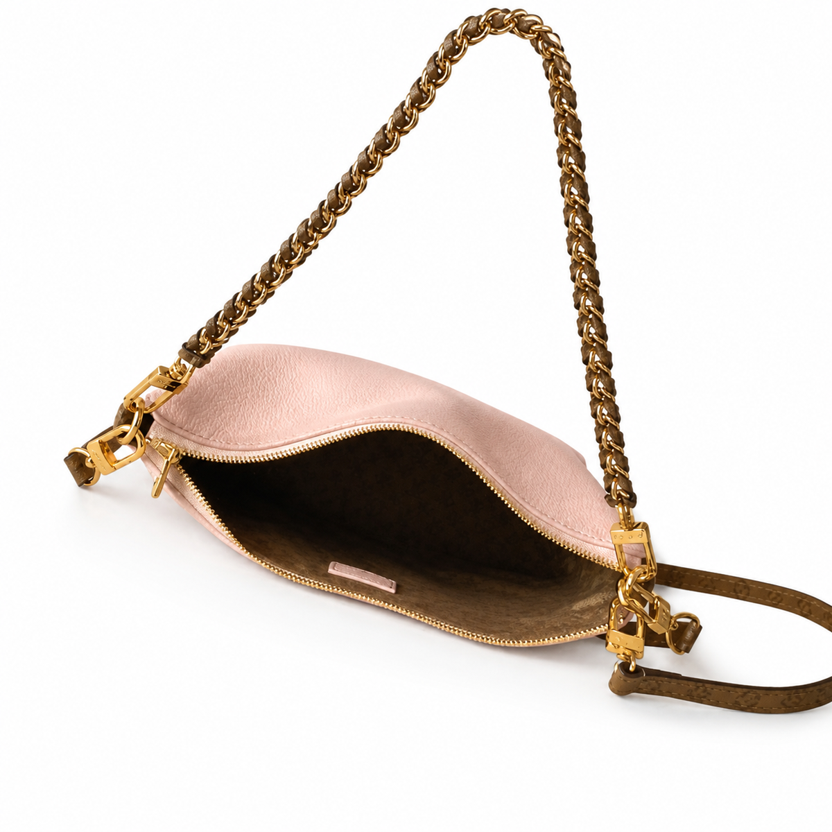 Louis Vuitton Loop Hobo — Monogram Empreinte Leather in Rose Poudre