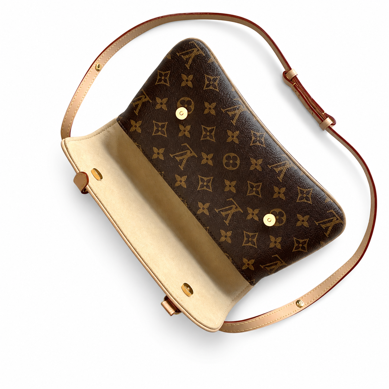 Louis Vuitton Félicie Strap & Go — Monogram Canvas