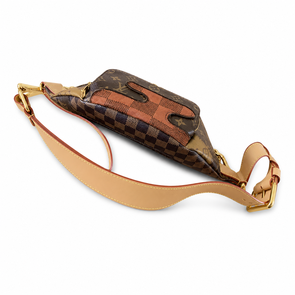 Louis Vuitton Monogram Baguette Crossbody in Heritage Canvas
