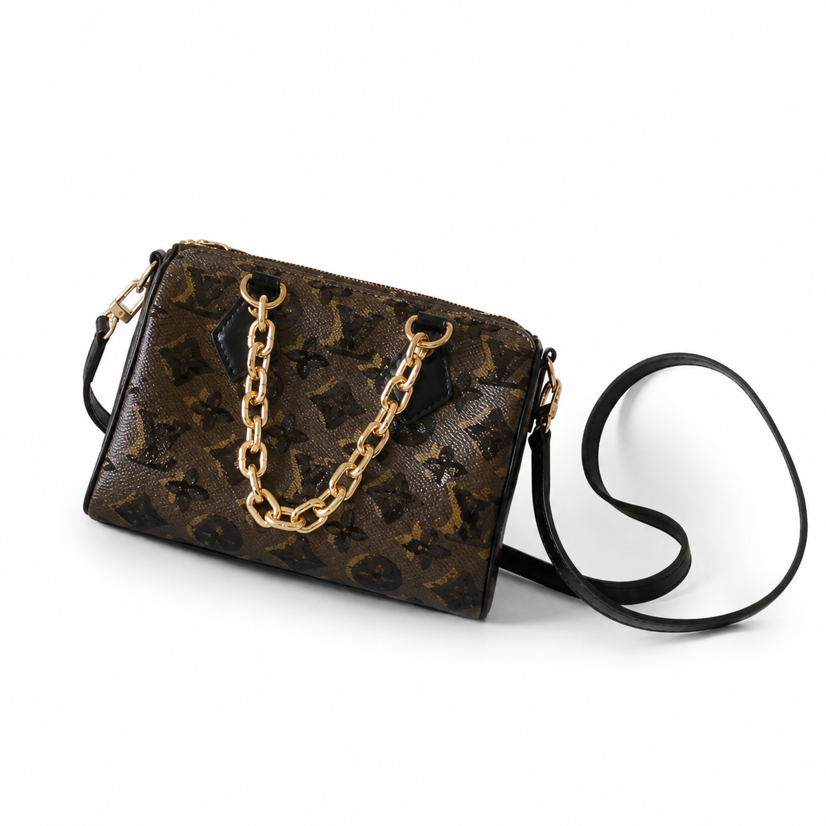 Louis Vuitton Monogram Heritage Bucket Crossbody Bag