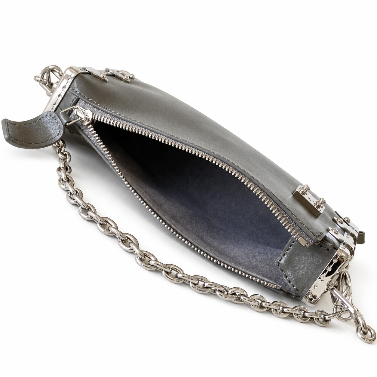 Louis Vuitton Damier Azur Dauphine Chain Wallet