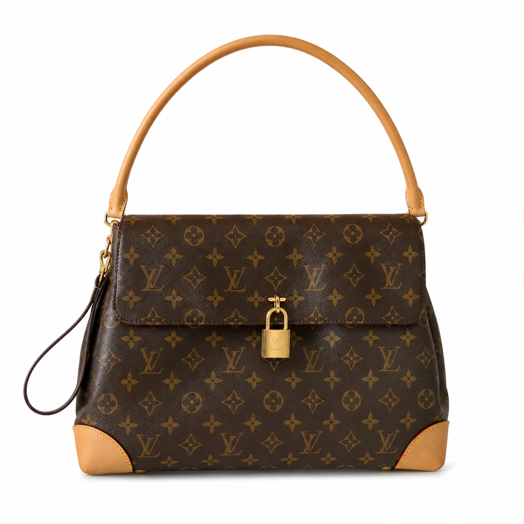 Louis Vuitton Monogram Tall Shoulder Bag