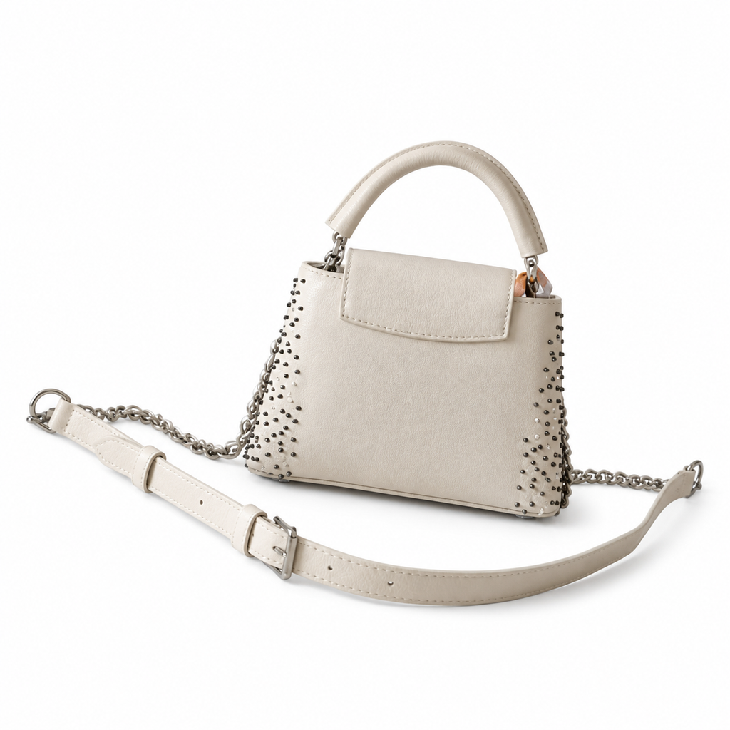 Louis Vuitton Monogram Signature Structured Crossbody Bag