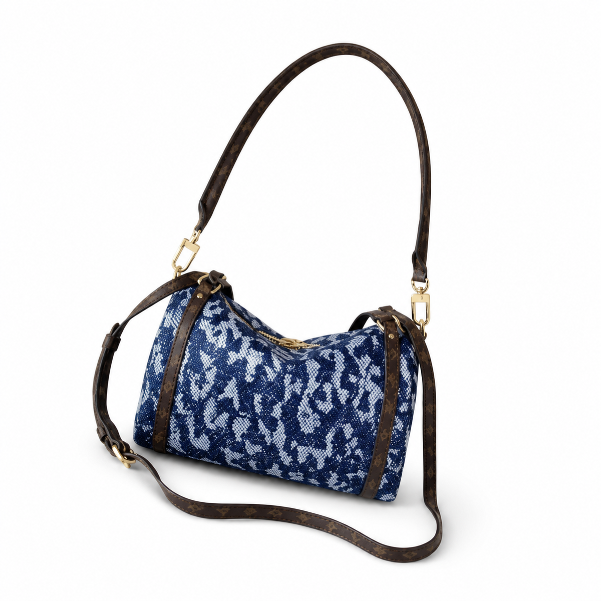 Louis Vuitton Speedy Bandoulière 20 — Monogram Tapestry Denim