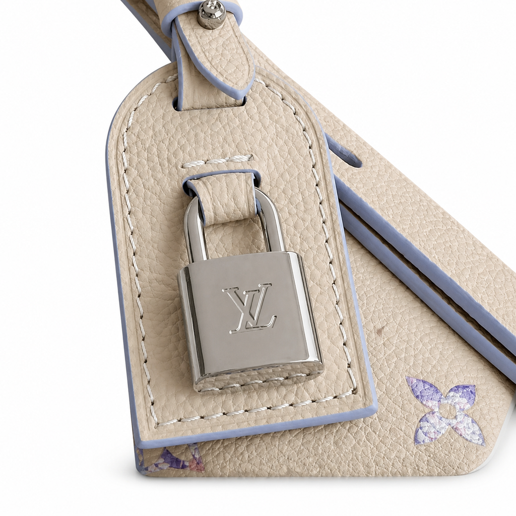 Louis Vuitton Petit Bucket — Monogram Watercolor in Crème & Lavender