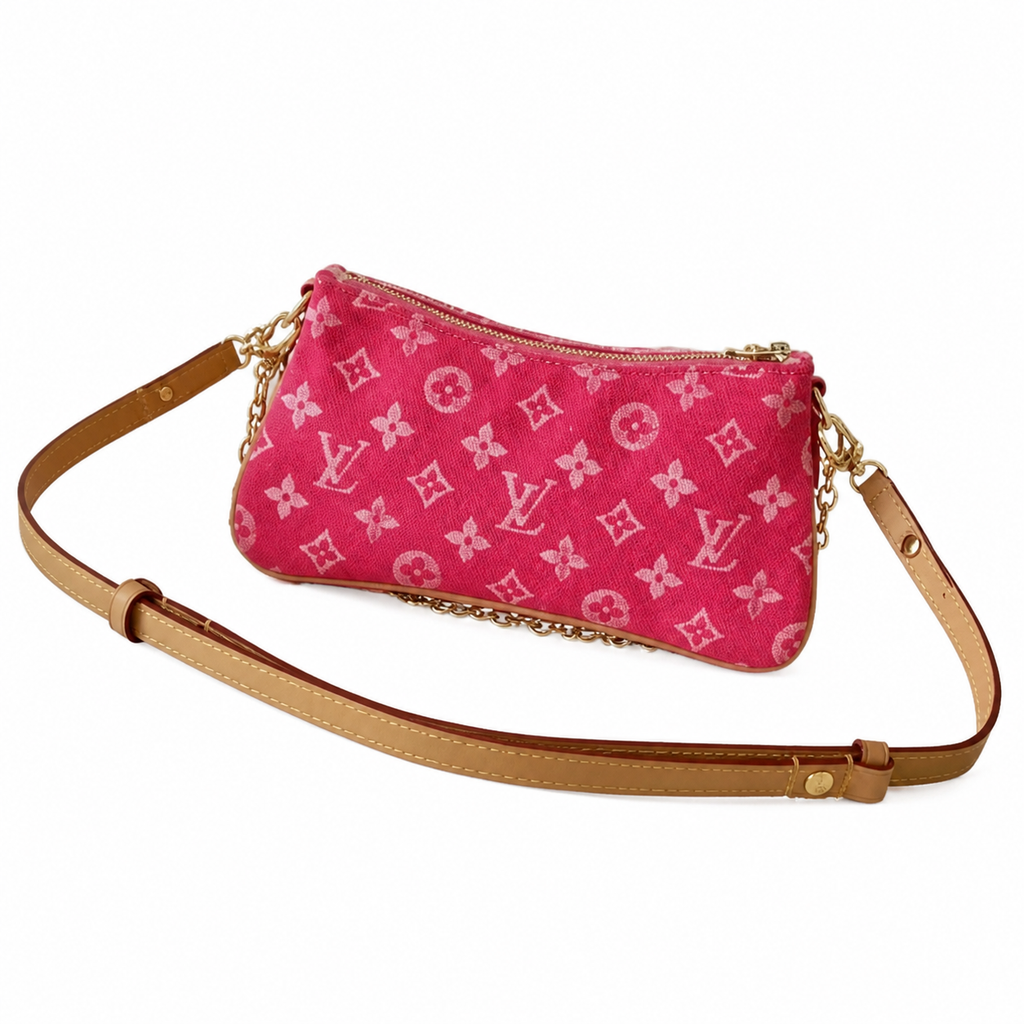 Louis Vuitton Monogram Heritage Crescent Bag