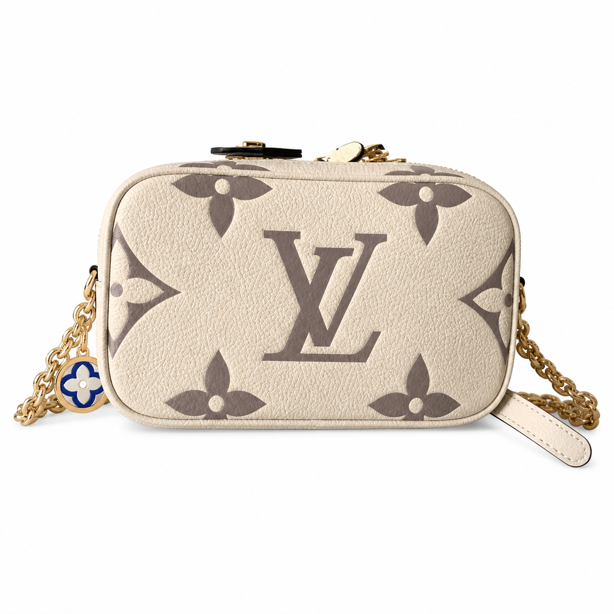 Louis Vuitton Vanity PM — Bicolor Monogram Empreinte in Crème & Tourterelle