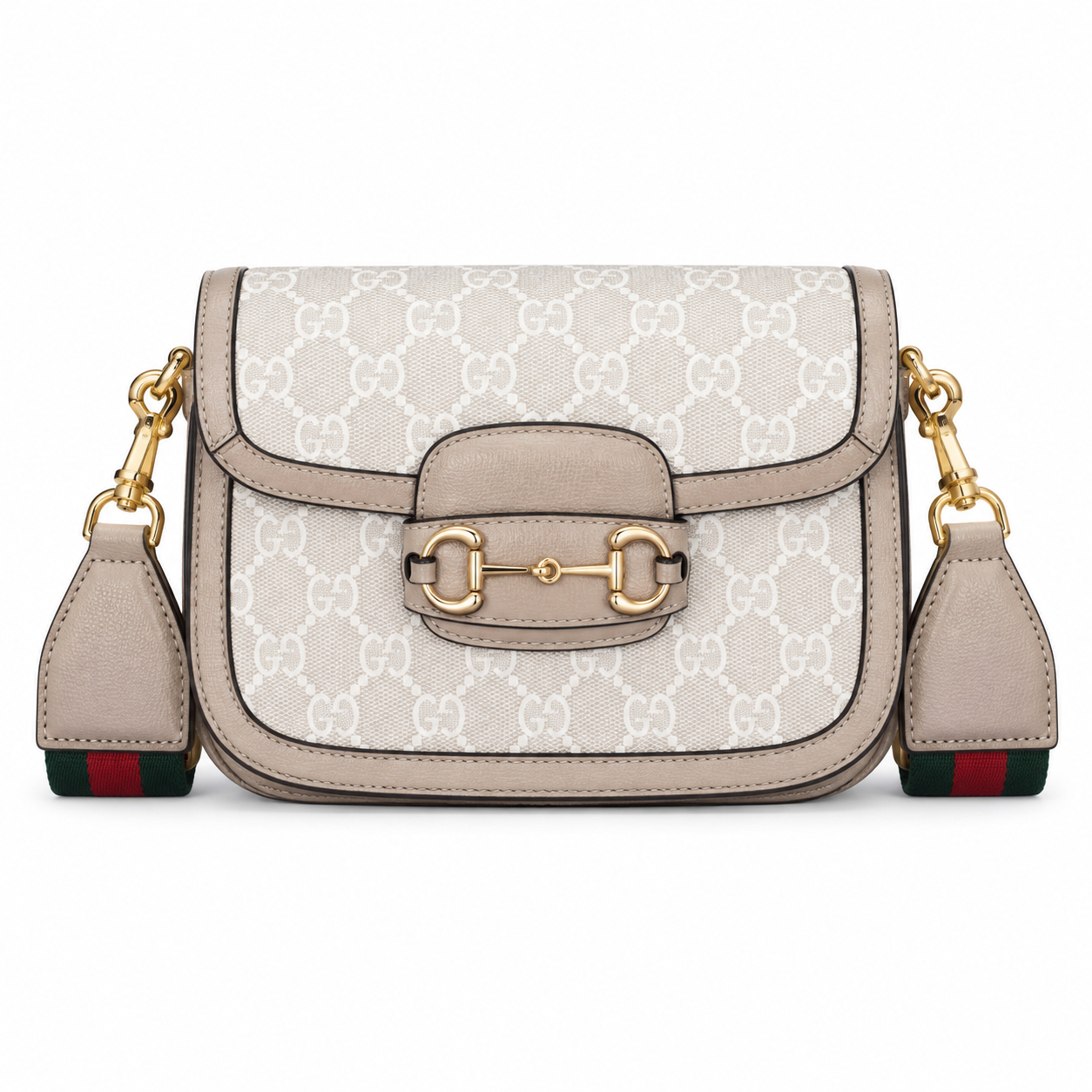 Gucci Horsebit 1955 Small Shoulder Bag in GG Supreme Canvas
