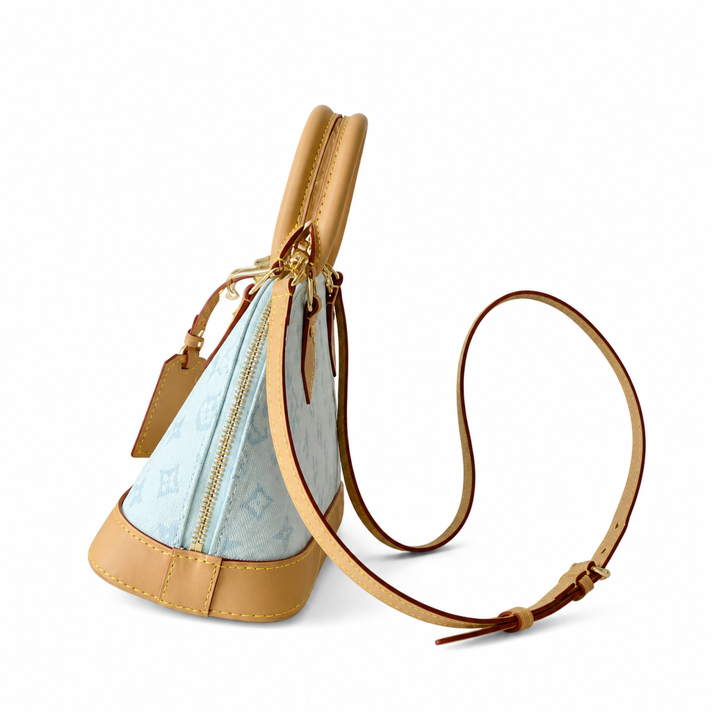 Monogram Vertical Crossbody in Heritage Canvas