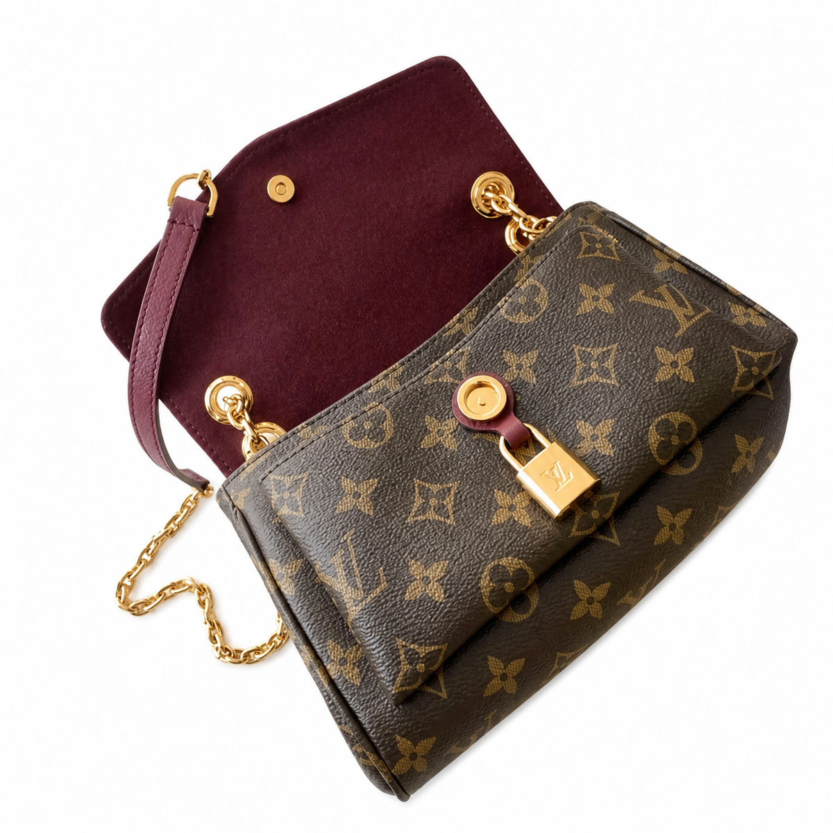 Louis Vuitton Monogram Compact Flap Crossbody