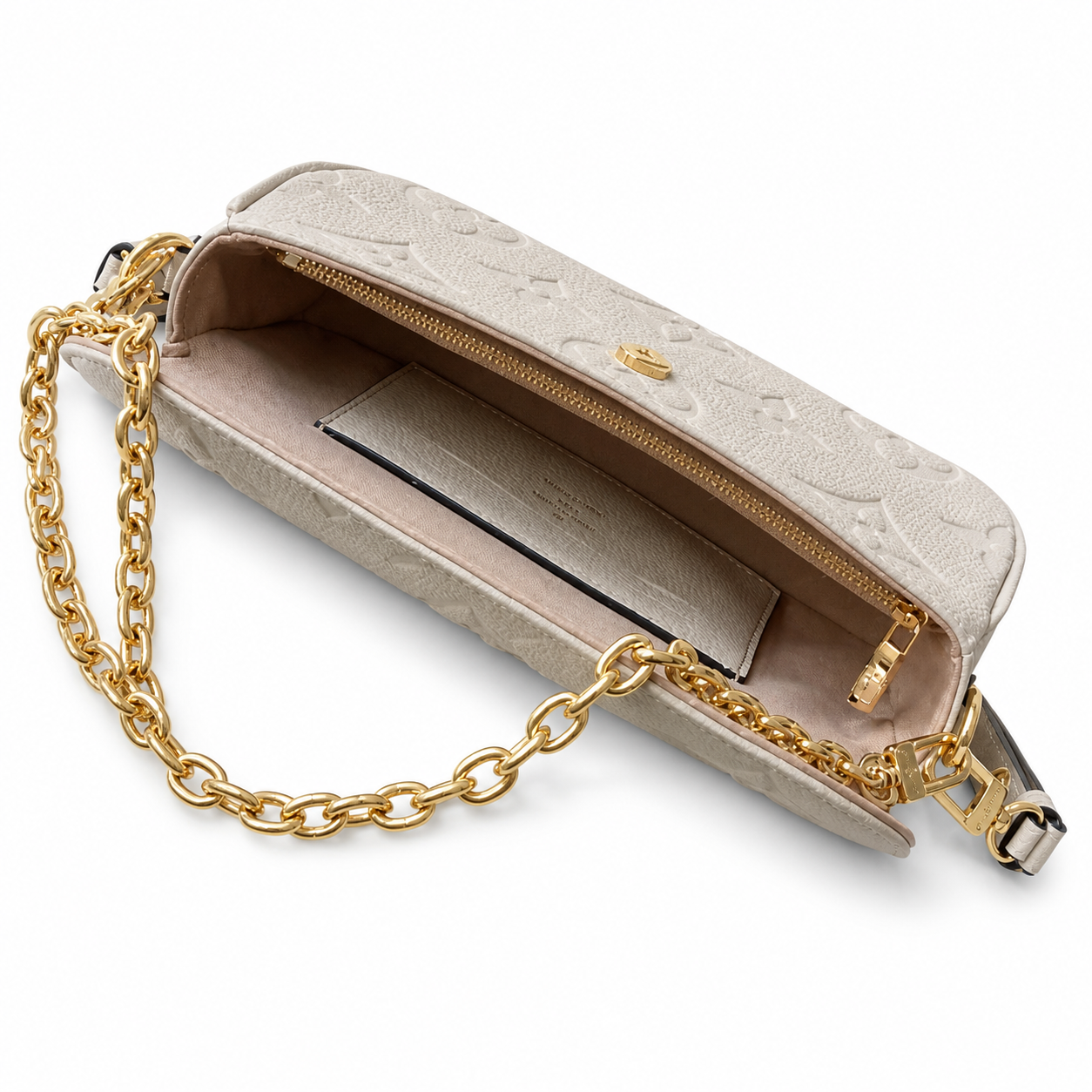Louis Vuitton Pochette Félicie — Crème Ivoire Monogram Empreinte