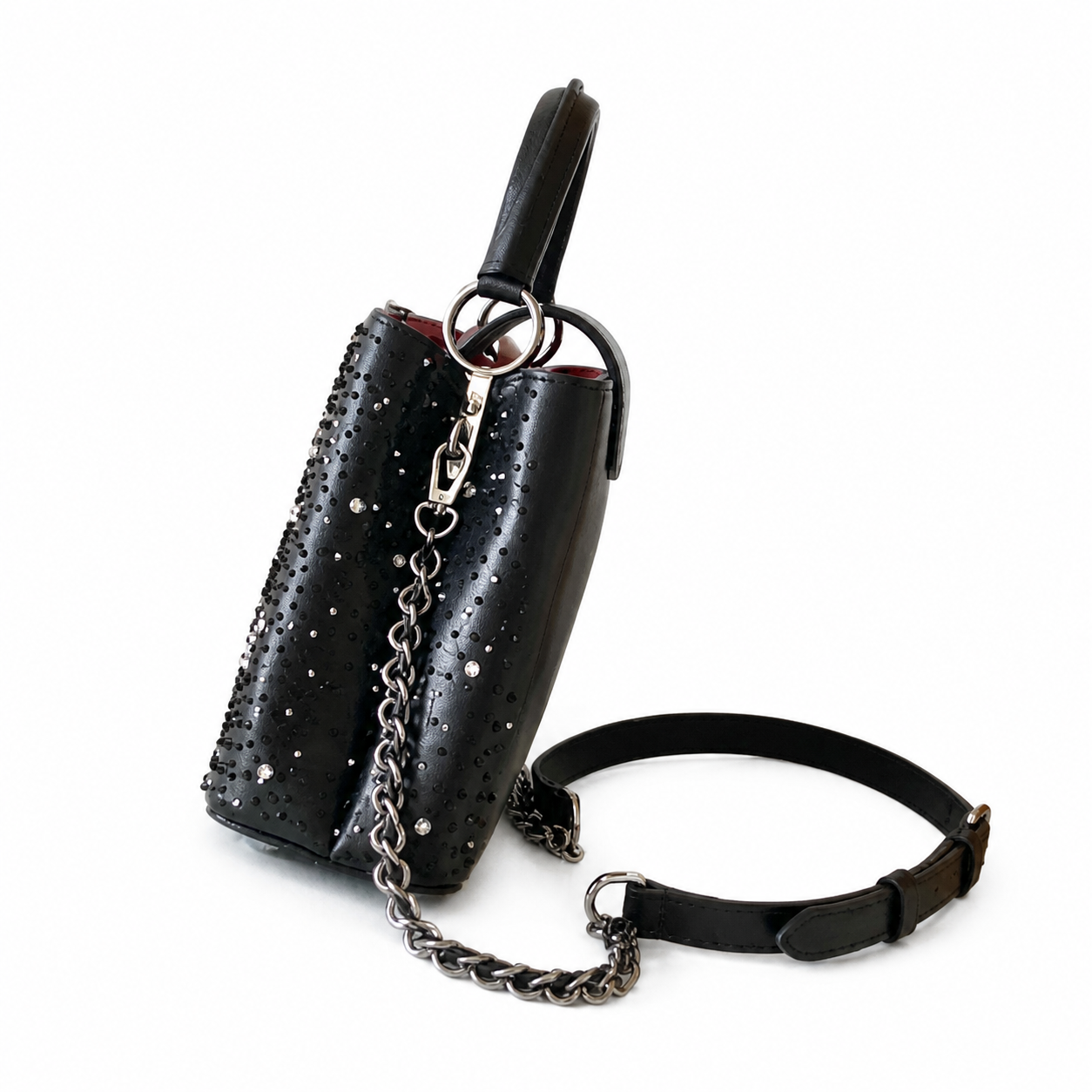 Louis Vuitton Monogram Heritage Crossbody Satchel Bag