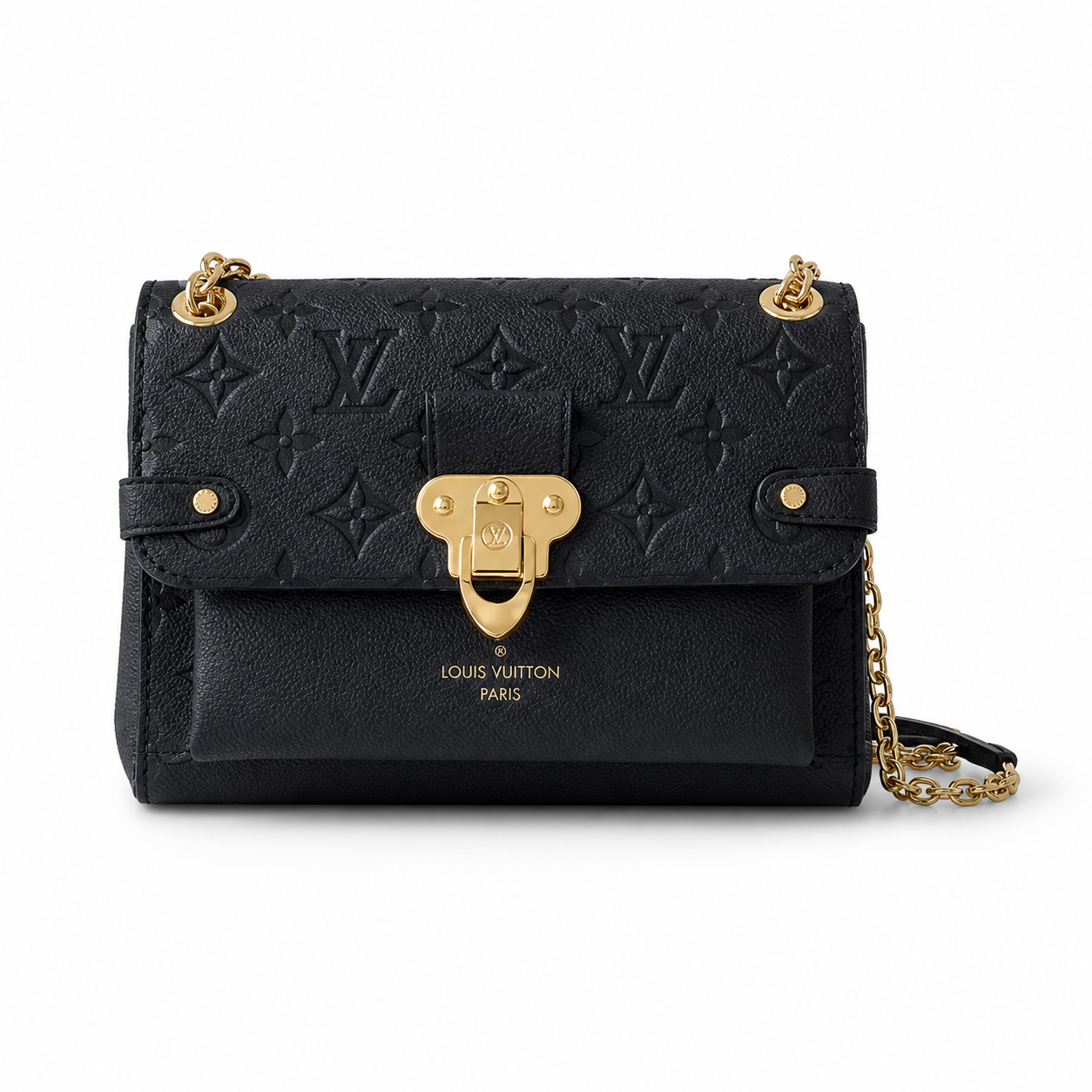 Louis Vuitton Vavin BB — Monogram Empreinte Leather in Black