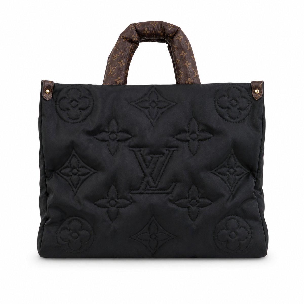 Louis Vuitton Onthego GM — Pillow Quilted Nylon in Black