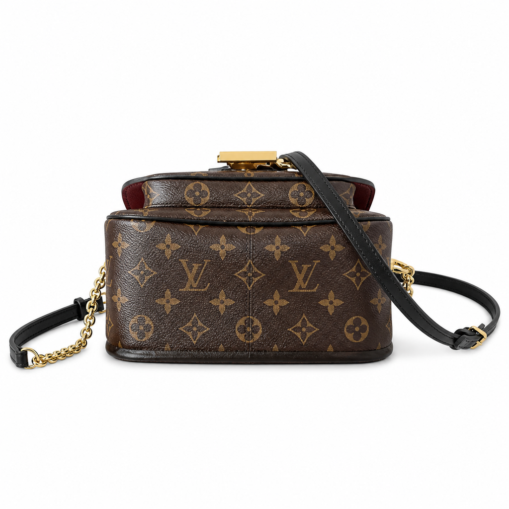 Louis Vuitton Vanity Case PM — Monogram Canvas with Black Leather Trim