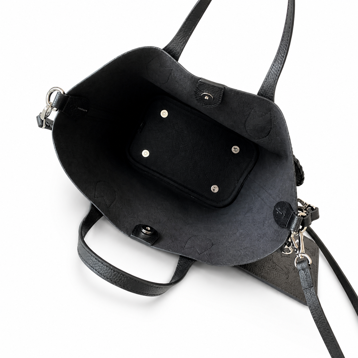 Louis Vuitton Blossom PM — Mahina Perforated Leather in Noir with Matching Coin Purse