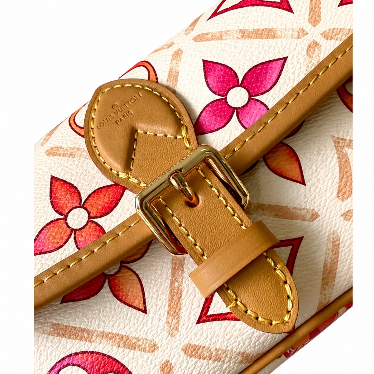 Louis Vuitton Monogram Mini Chain Crossbody in Heritage Canvas