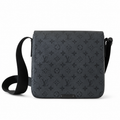 Louis Vuitton District PM — Monogram Shadow Leather in All Black