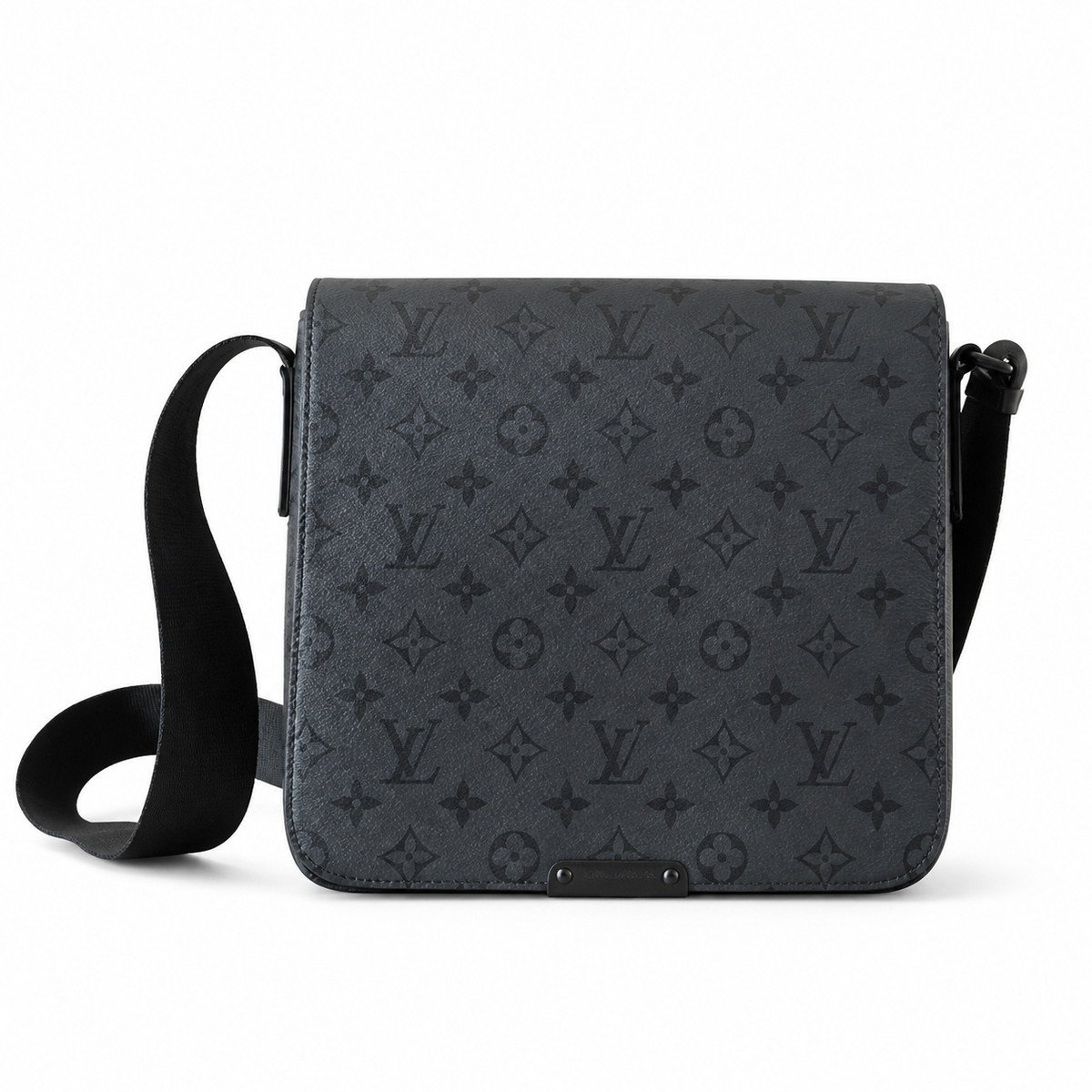 Louis Vuitton District PM — Monogram Shadow Leather in All Black