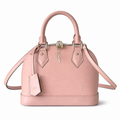 Louis Vuitton Alma BB — Epi Leather in Rose Ballerine with Silver Lock & Key