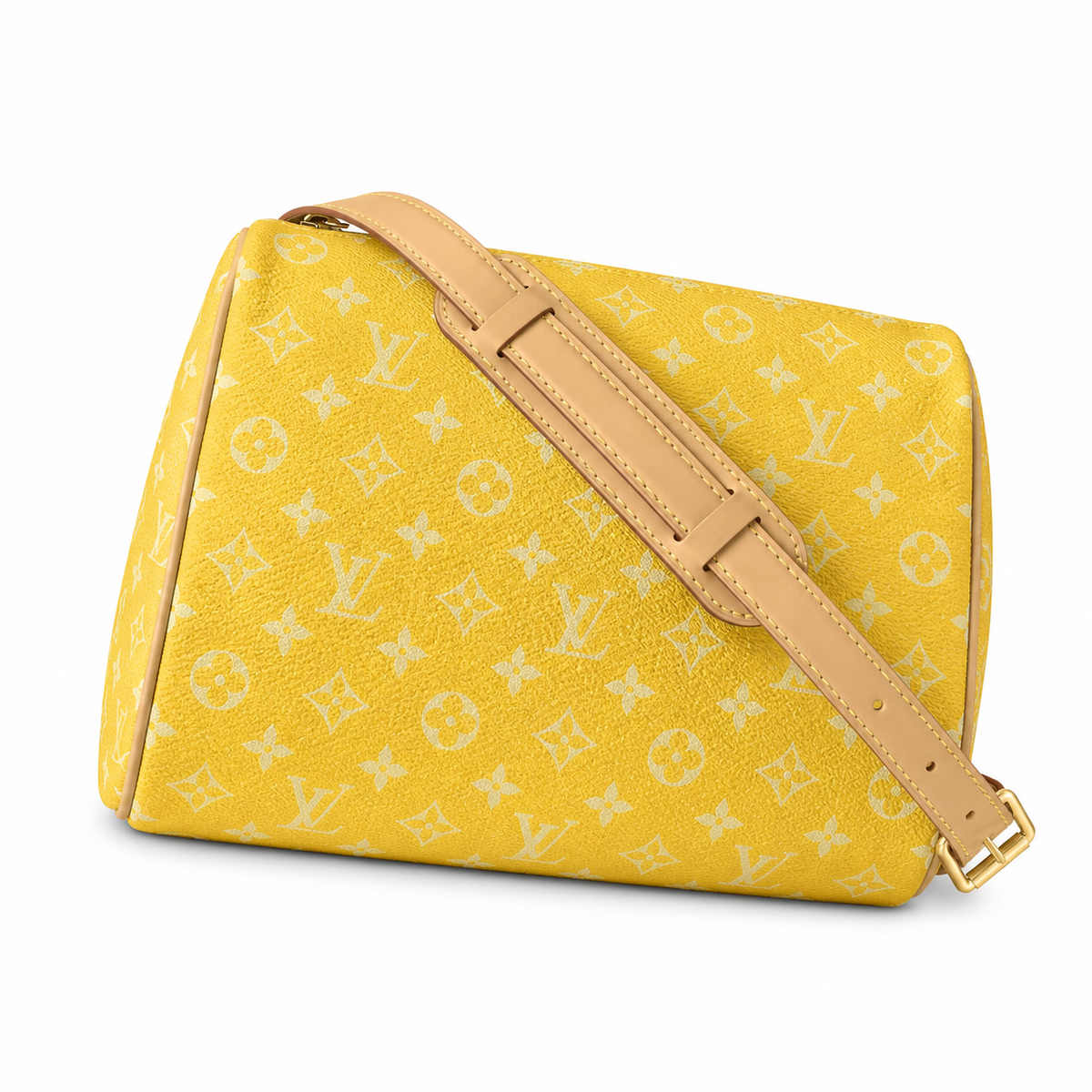 Louis Vuitton Monogram Tall Crossbody Bag — Structured Carry