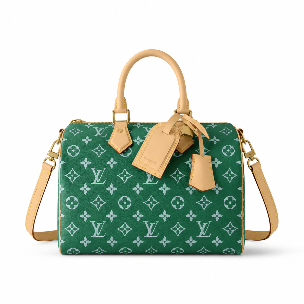 Louis Vuitton Monogram Tall Crossbody Bag with Multi-Carry Strap