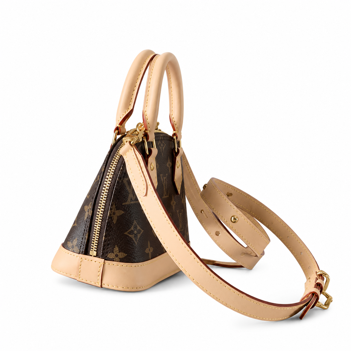 Louis Vuitton Monogram Reverse Compact Horizontal Crossbody