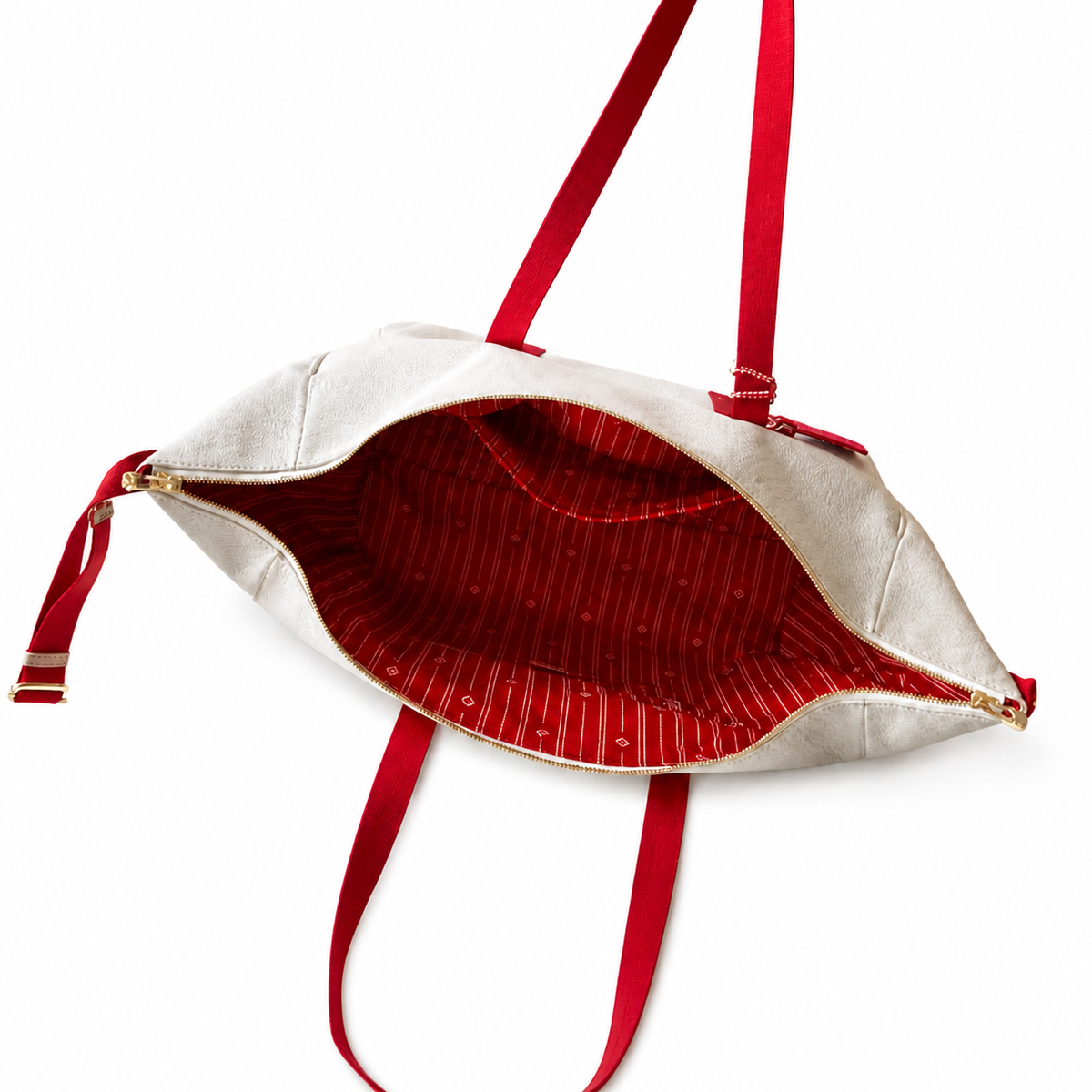 Iconic Monogram Large Flat Tote Bag — Spacious Everyday Shopper & Shoulder Carry Bag