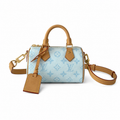 Louis Vuitton Monogram Compact Crossbody Bag With Zip Closure