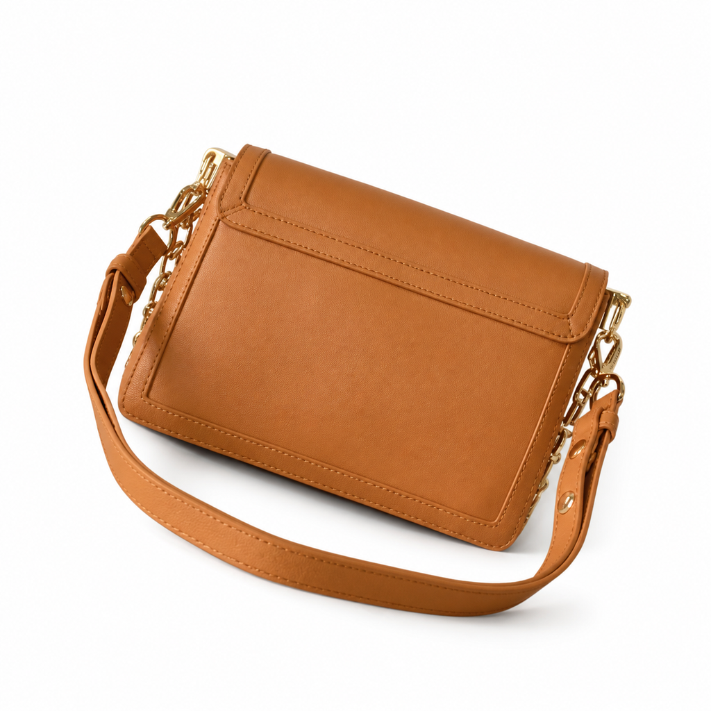 Louis Vuitton Twist MM — Saffron Epi, Gold Twist Lock & Mini Pochette