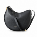 Damier Ebène Envelope Shoulder Bag — Large Flat-Profile Canvas Bag with Tonal Check Pattern and Understated Graphic Presence