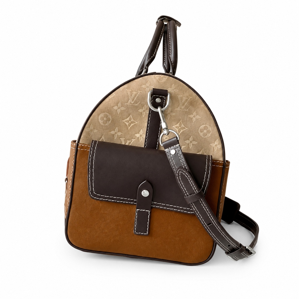 Louis Vuitton Monogram Tall Hobo Bag