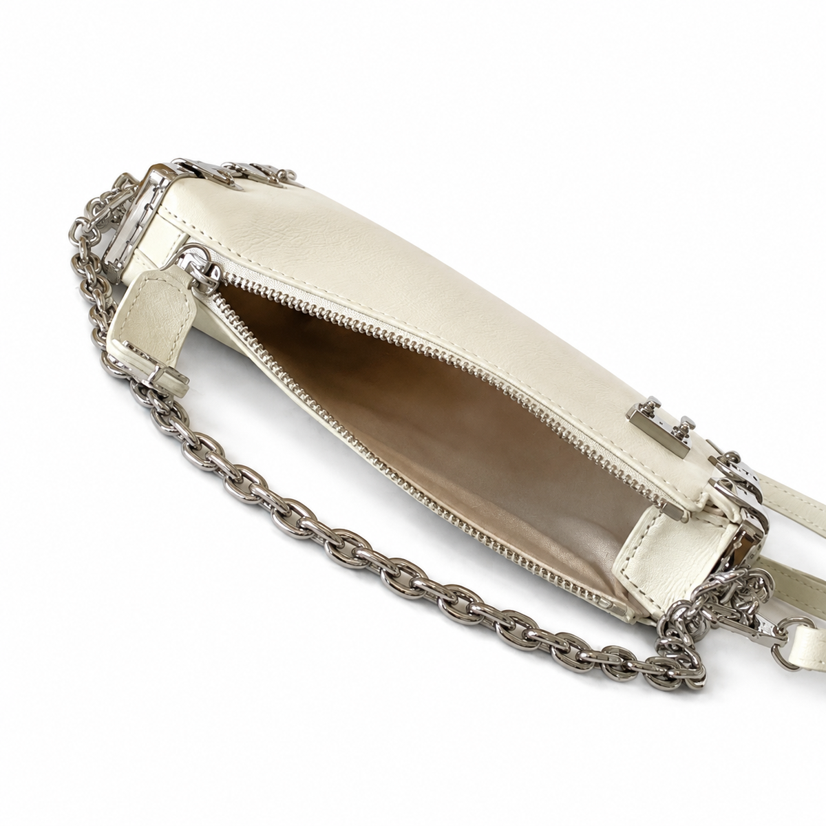 Louis Vuitton Damier Ebène Dauphine Chain Wallet
