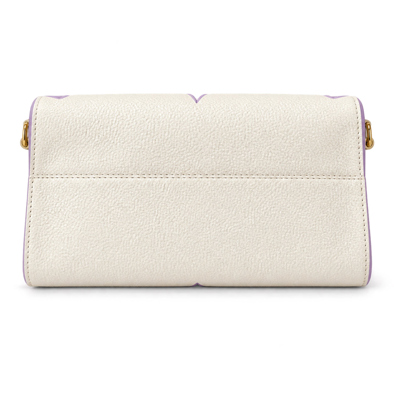 Louis Vuitton OnTheGo MM — Monogram Empreinte Leather in Crème with Lavender Trim & Interior