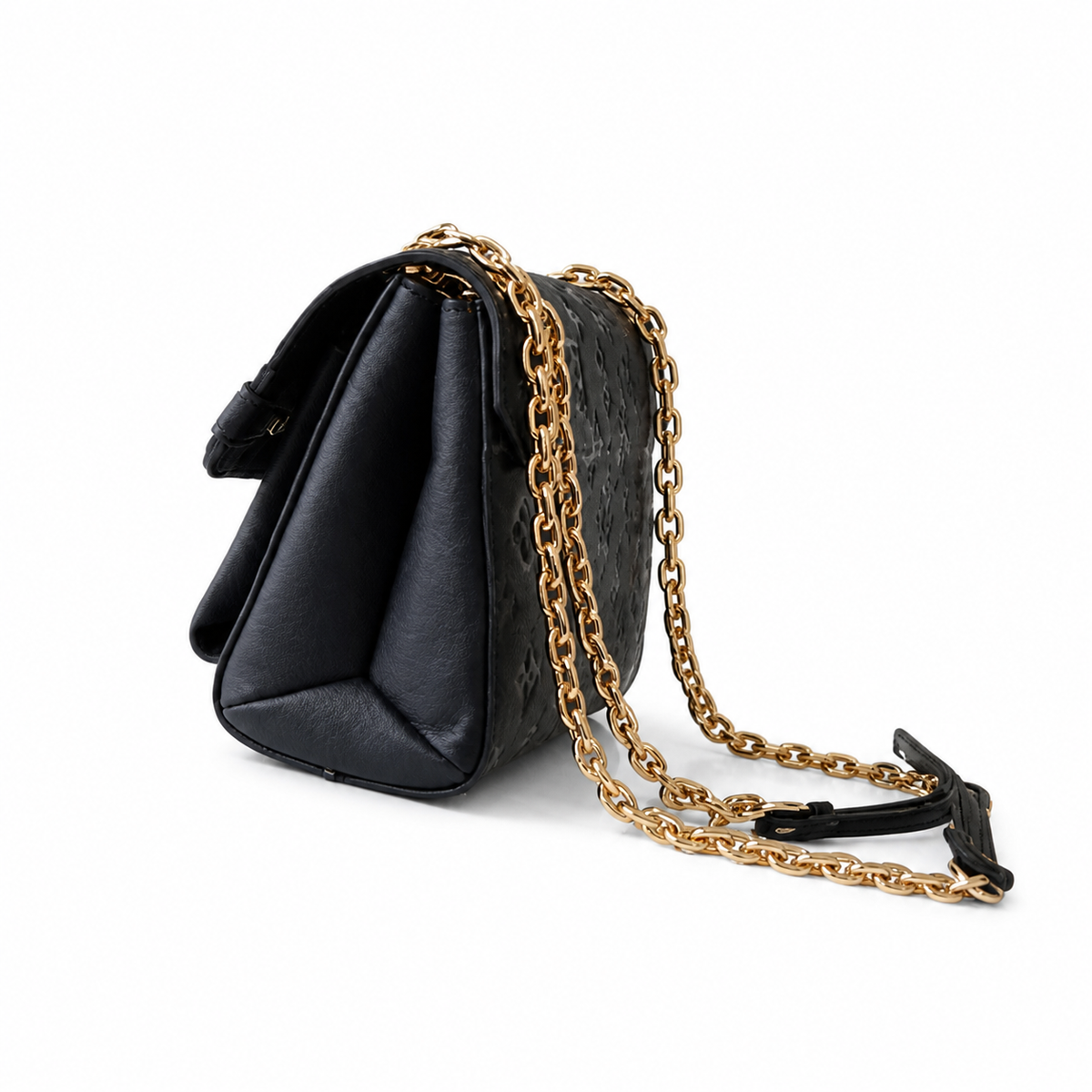 Louis Vuitton Vavin BB — Monogram Empreinte Leather in Black