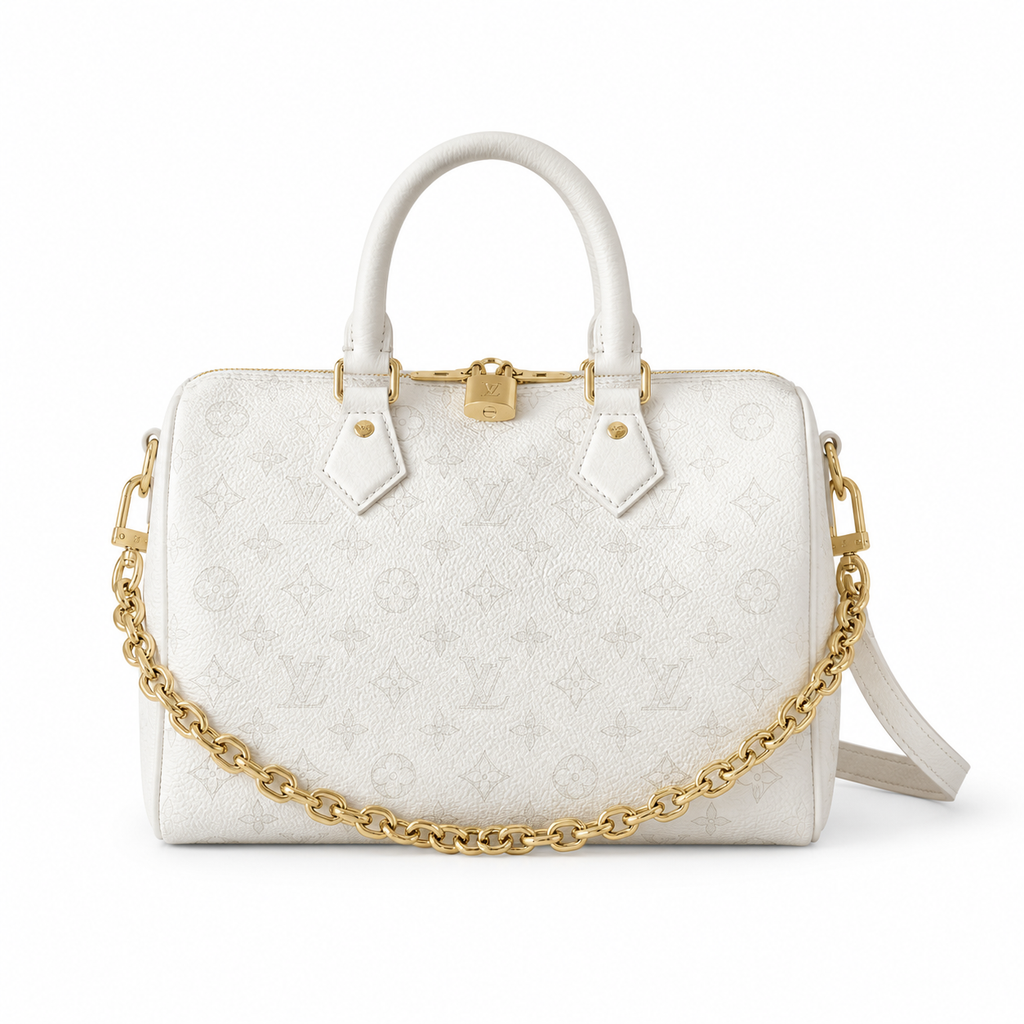 Louis Vuitton Monogram Vertical Lock Crossbody