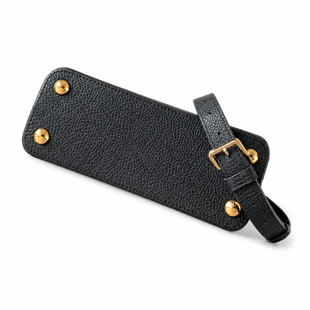 Louis Vuitton Capucines BB — Noir Taurillon, Gold LV Clasp & Rear Pocket