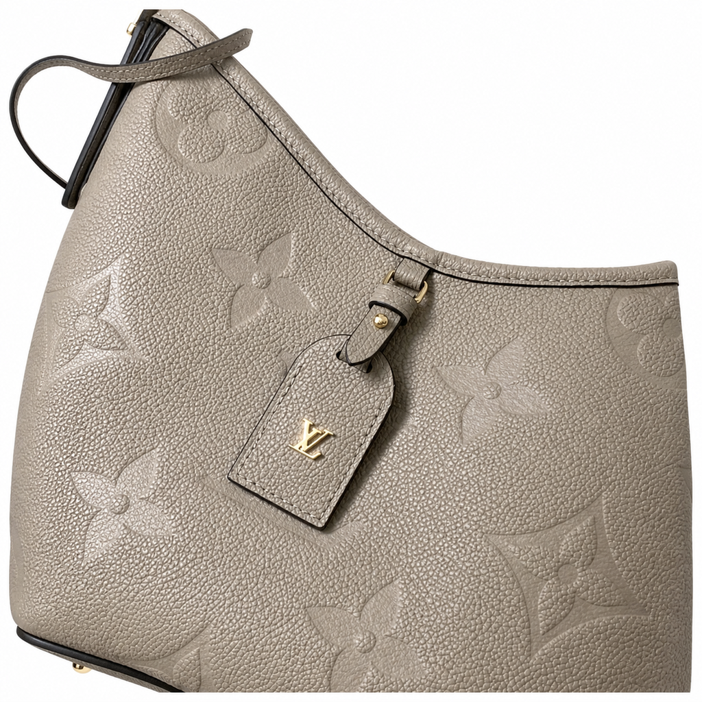 Louis Vuitton Carry It — Giant Monogram Empreinte Leather in Tourterelle