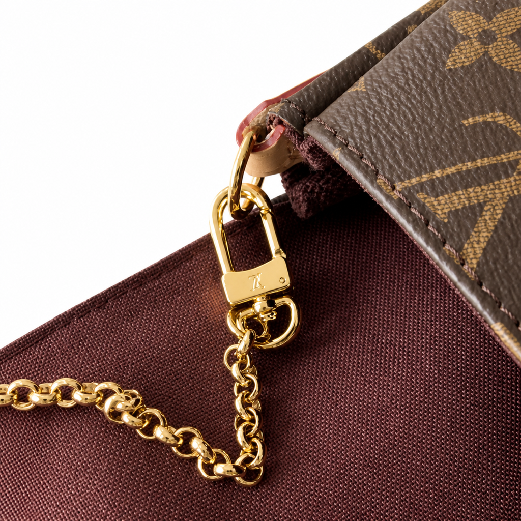 Louis Vuitton Favorite MM — Monogram Canvas, Gold Chain, Vachetta Long Strap & Triple Carry