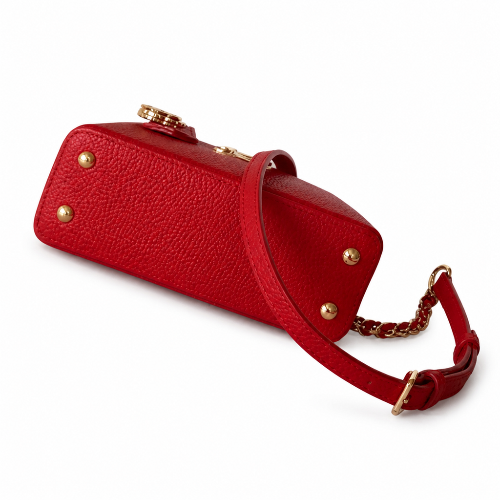 Louis Vuitton Monogram Heritage Baguette Crossbody Bag