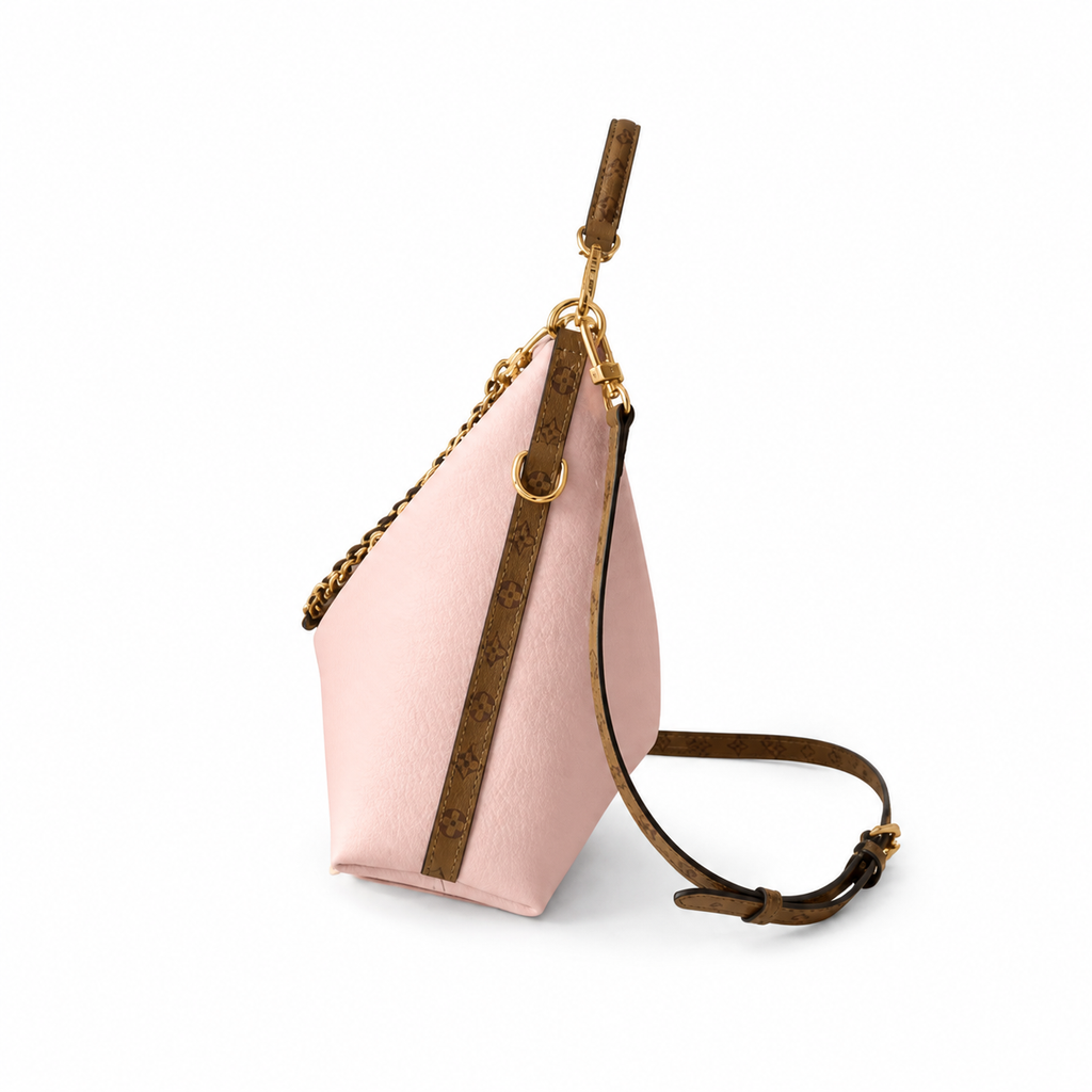 Louis Vuitton Loop Hobo — Monogram Empreinte Leather in Rose Poudre