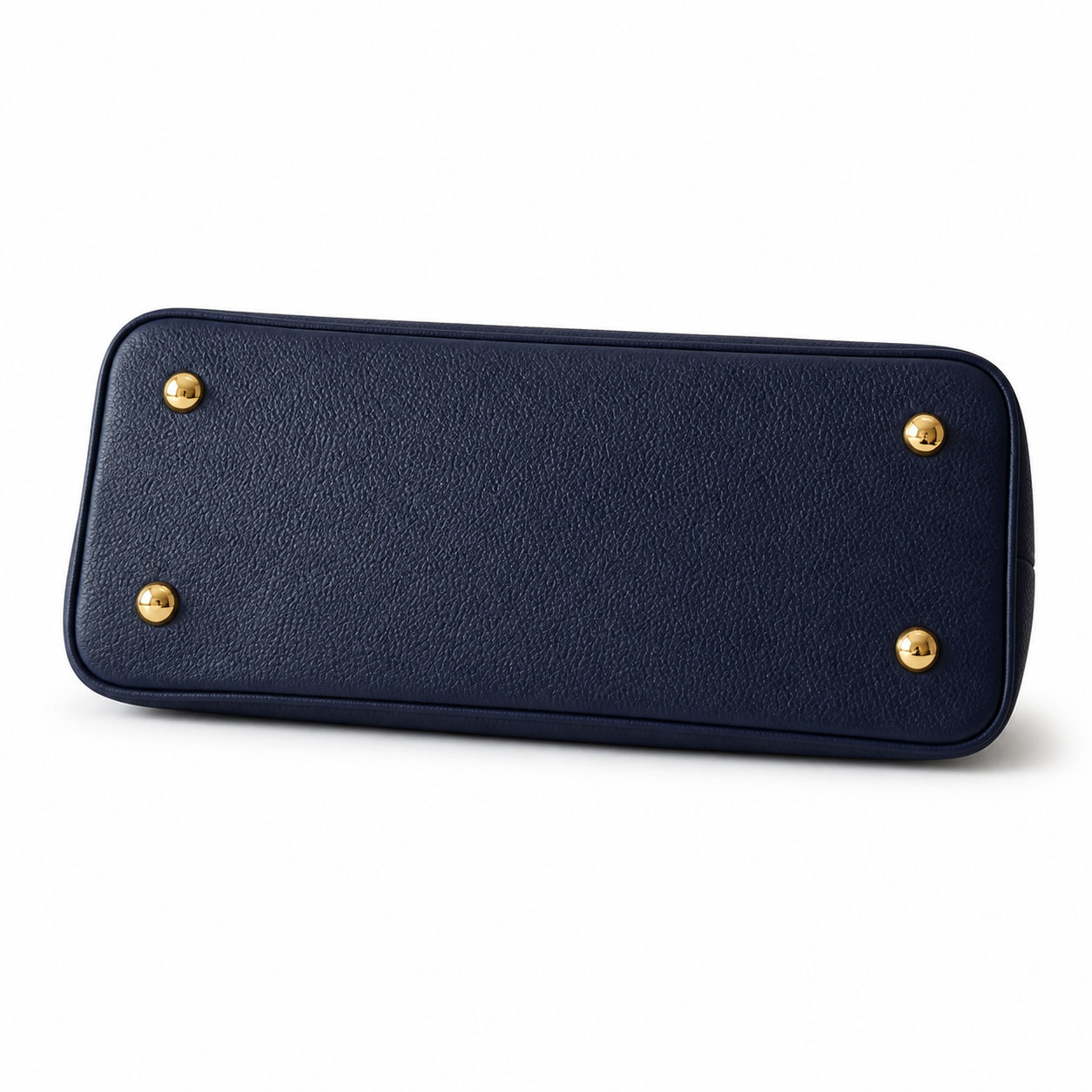 Louis Vuitton Capucines MM — Taurillon Leather in Marine with Gold LV Lock