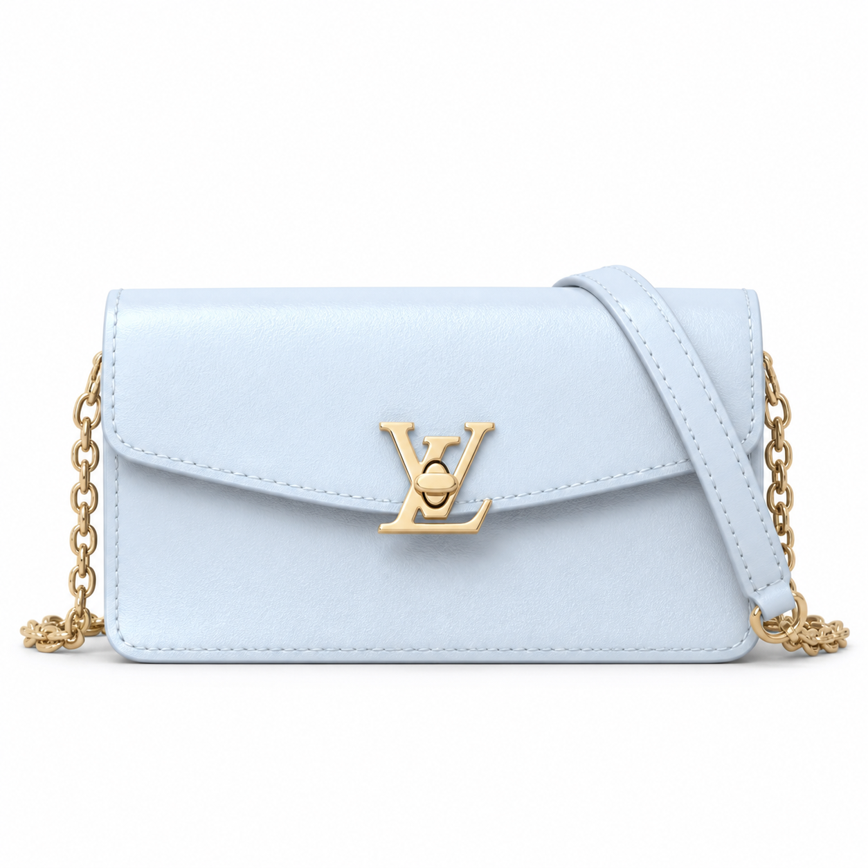 Louis Vuitton Monogram Pencil-Slim Vertical Crossbody