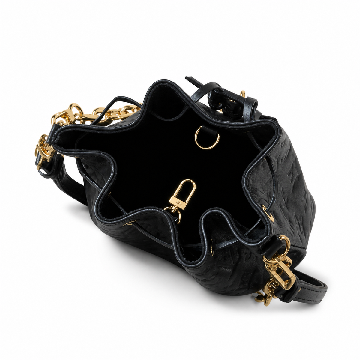 Louis Vuitton Monogram Mini Square Bucket Bag